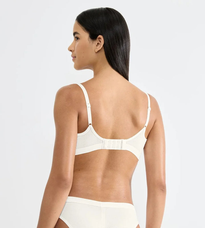 Sloggi - Free Evolve Wireless Padded Bra Silk White