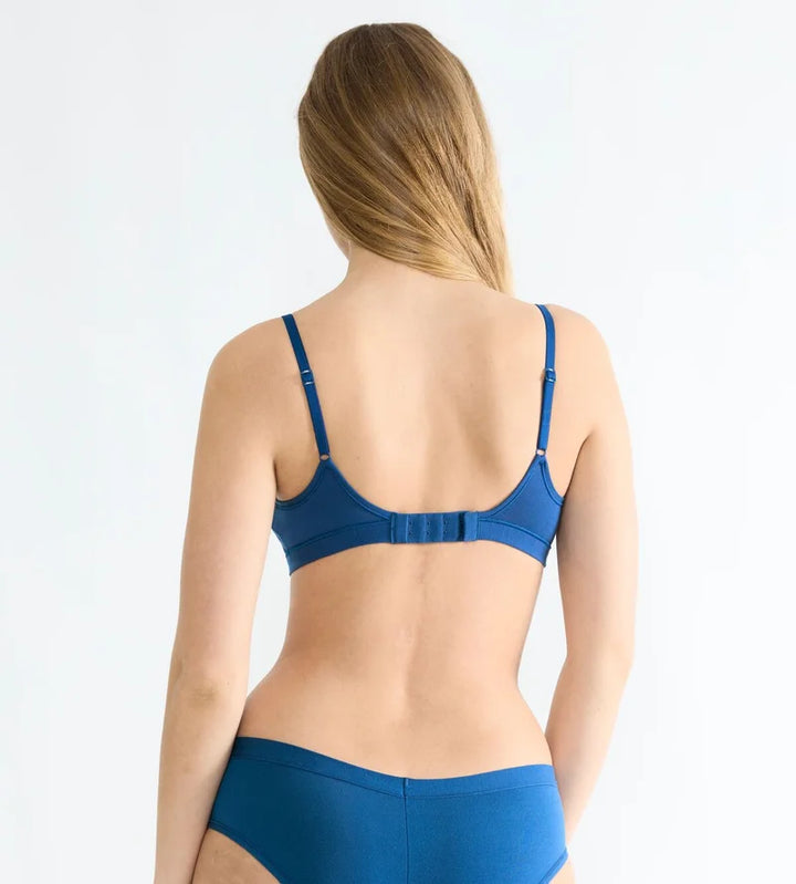 Sloggi - Free Evolve Wireless Padded Bra Blue Sapphire
