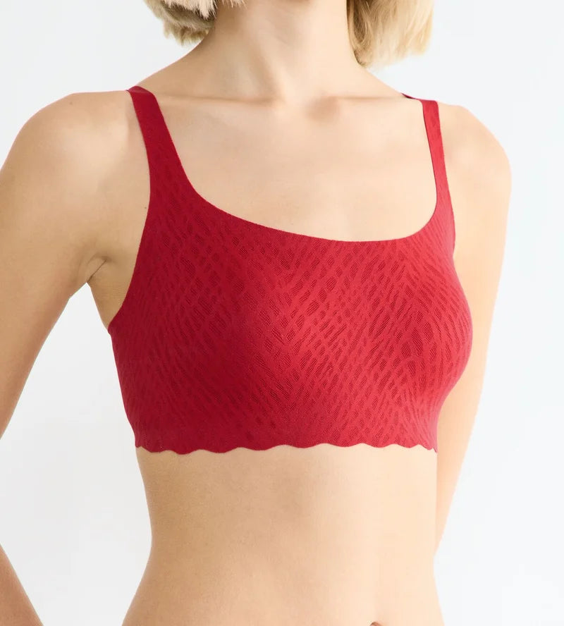 Sloggi - Zero Feel Bliss Festive Top Shanghai Red