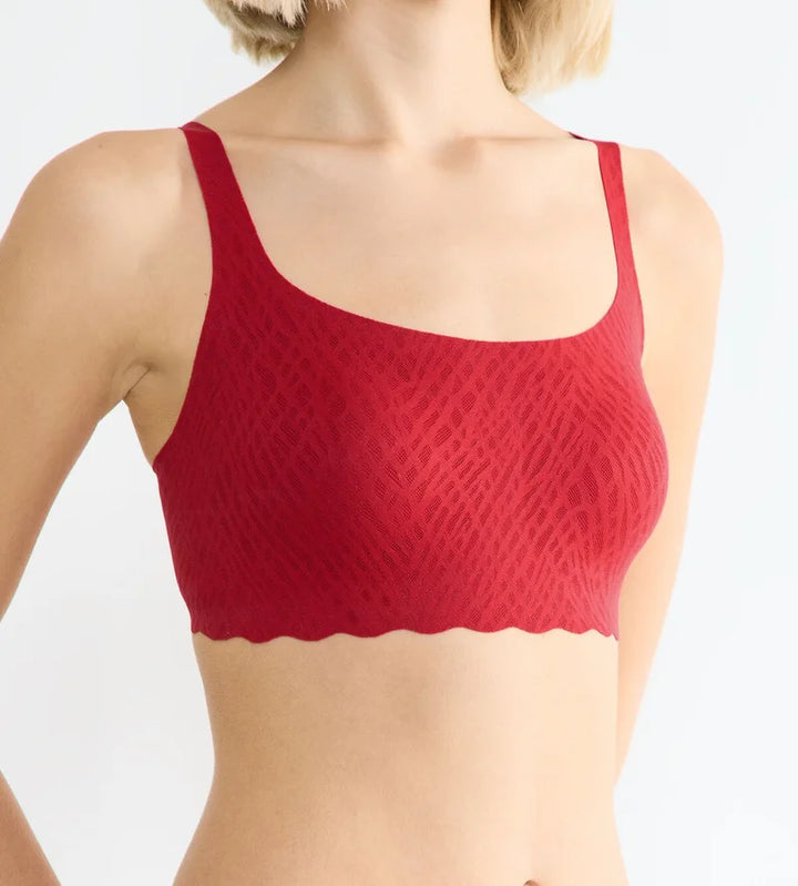 Sloggi - Zero Feel Bliss Festive Top Shanghai Red