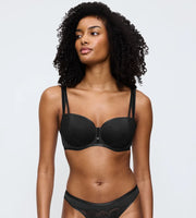 Triumph - Palina Moonlight Kiss Padded Balcony Bra Black