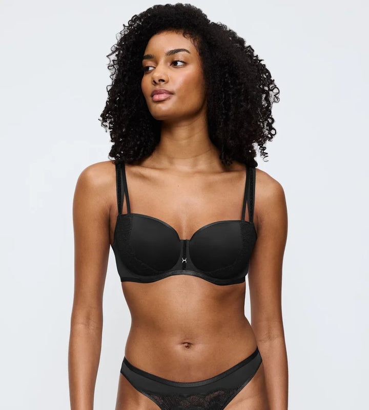 Triumph - Palina Moonlight Kiss Padded Balcony Bra Black