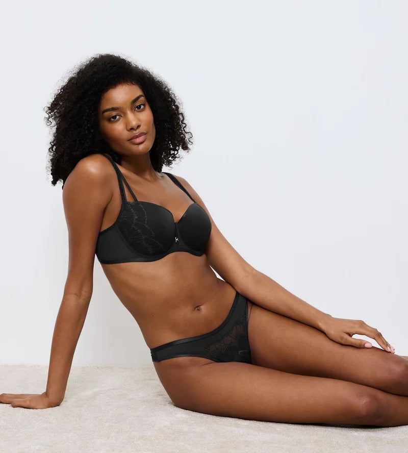 Triumph - Palina Moonlight Kiss Padded Balcony Bra Black