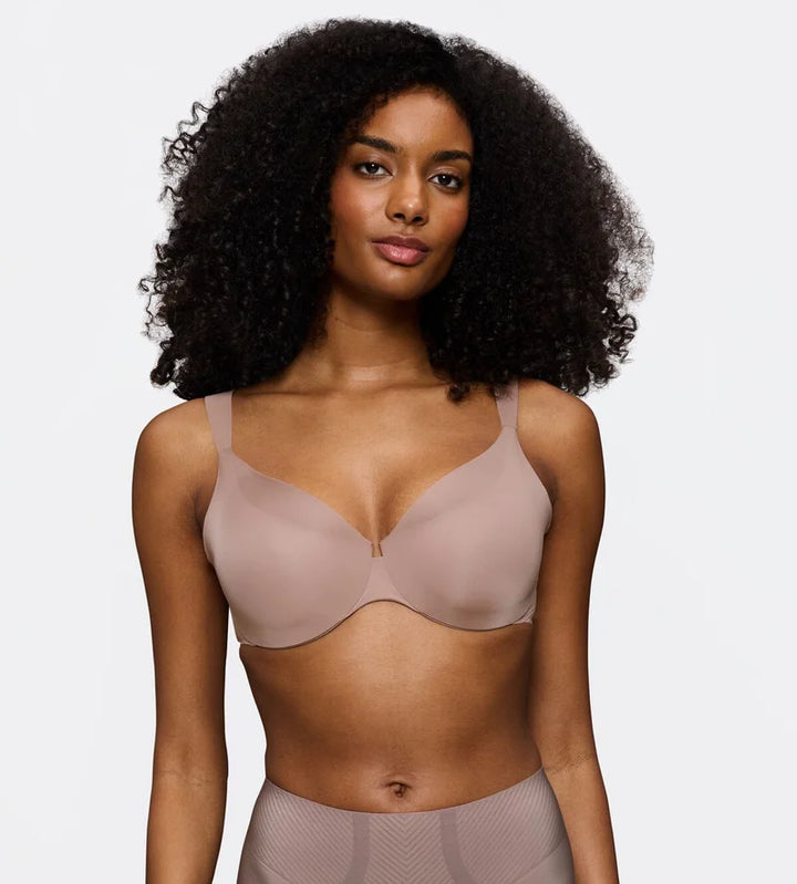 Triumph - Body Make-Up Essentials Illusion Curve Minimiser Bra Chocolate Mousse