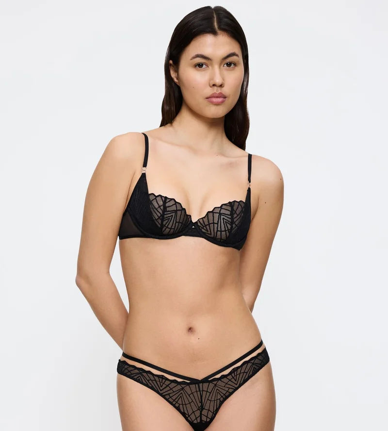 Triumph - That Night In Vegas Wired Balcony Bra Black