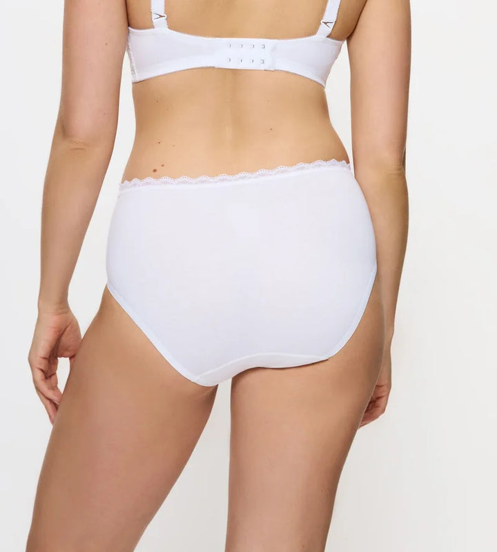 Triumph - Feel Of Cotton Midi Brief White