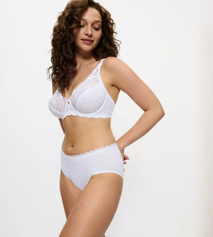 Triumph - Feel Of Cotton Midi Brief White