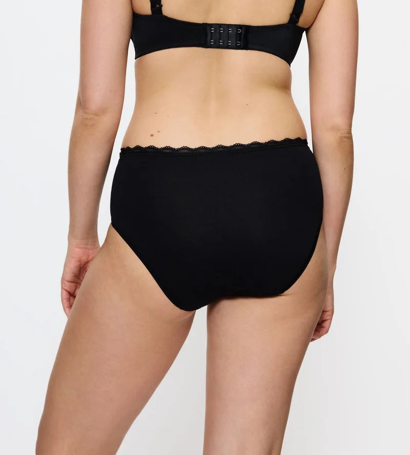 Triumph - Feel Of Cotton Midi Brief Black