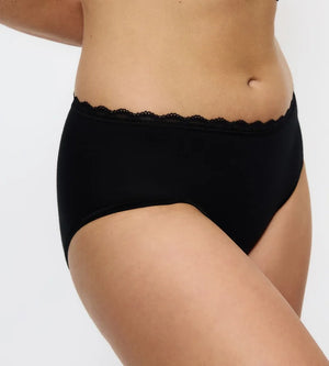 Triumph - Feel Of Cotton Midi Brief Black