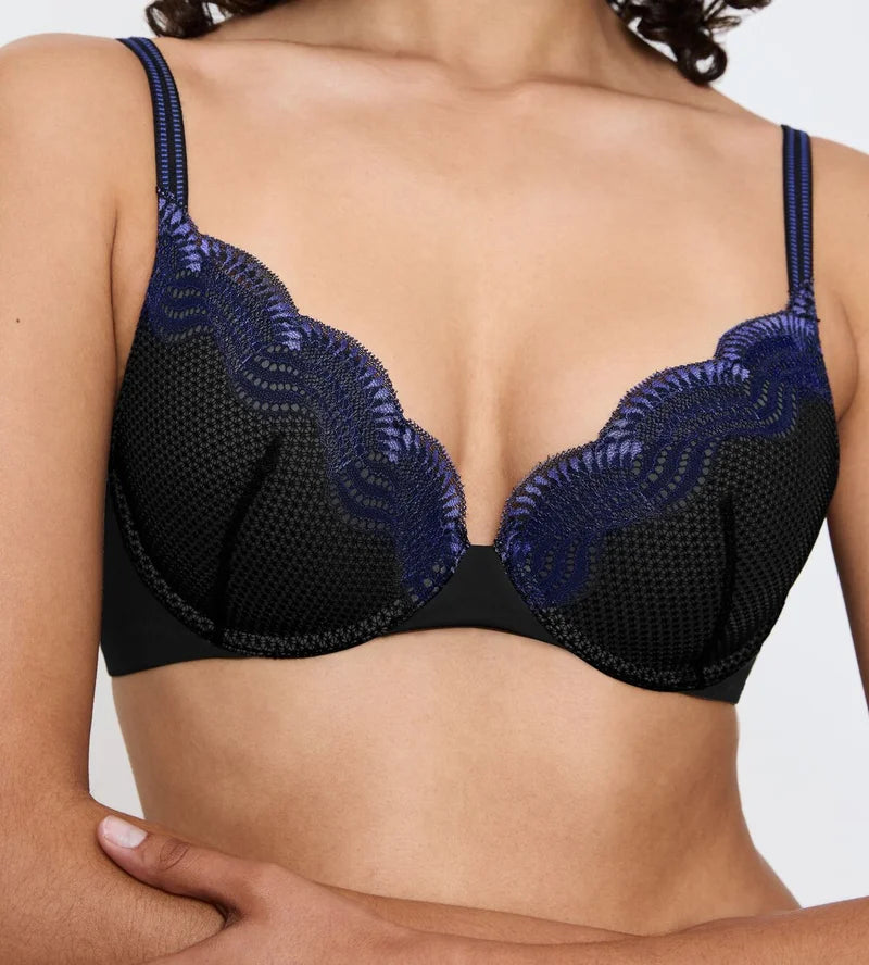 Triumph - Comfort Glam Push Up Bra Black