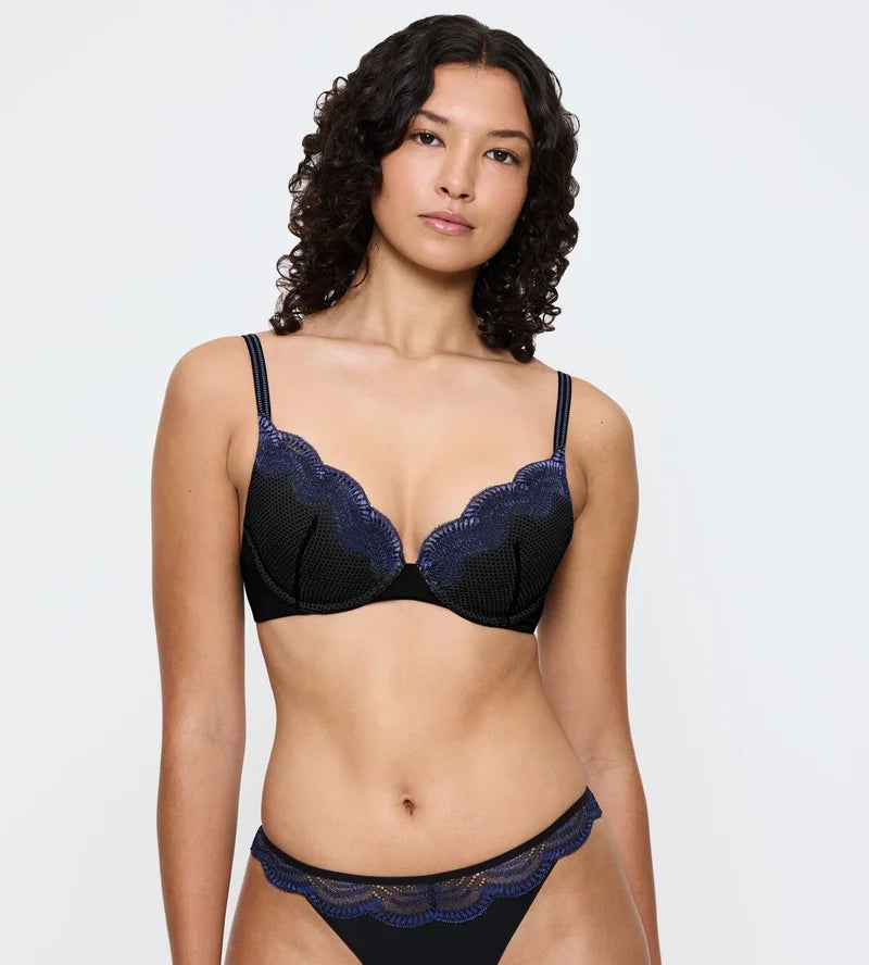 Triumph - Comfort Glam Push Up Bra Black