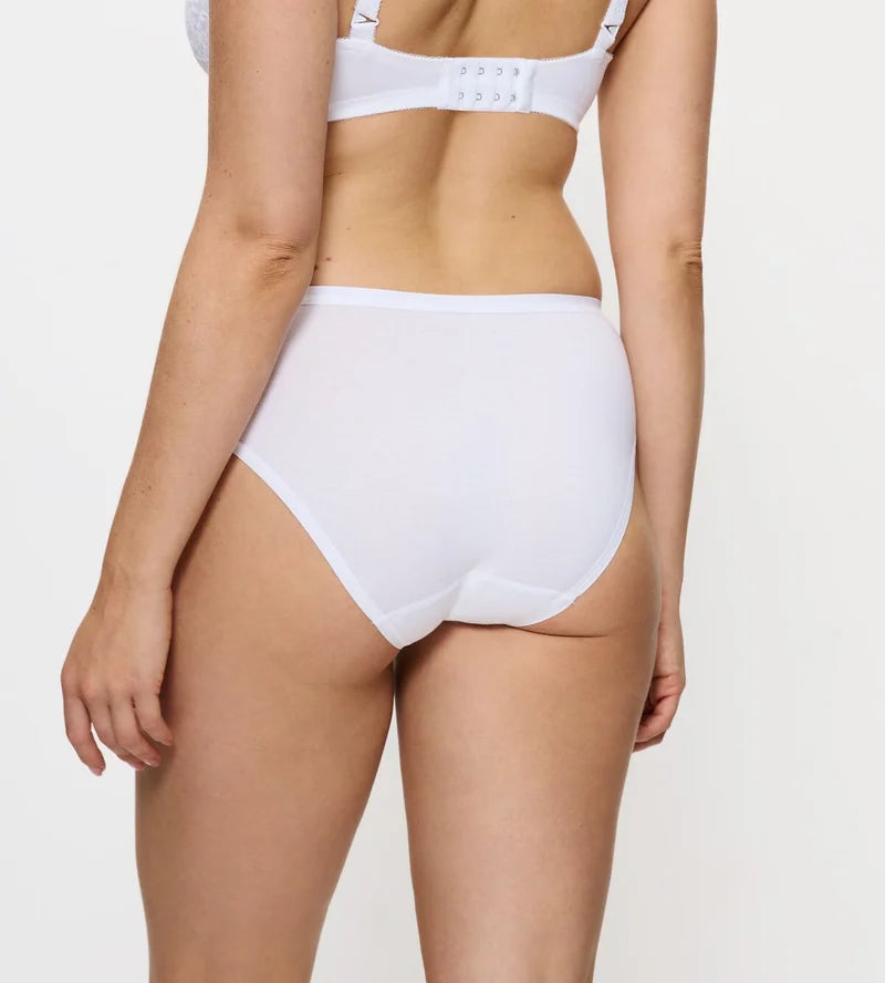 Triumph - Sense Of Cotton Tai Brief White