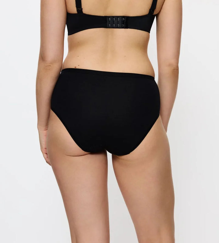 Triumph - Sense Of Cotton Midi Brief Black