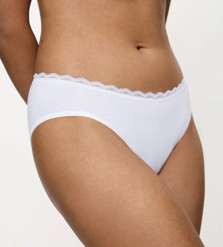 Triumph - Feel Of Cotton Tai Brief White