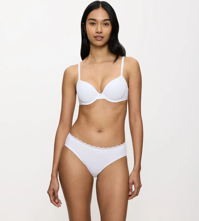 Triumph - Feel Of Cotton Tai Brief White