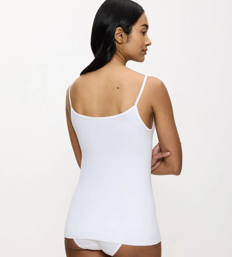 Triumph - Feel Of Cotton Spaghetti Top White