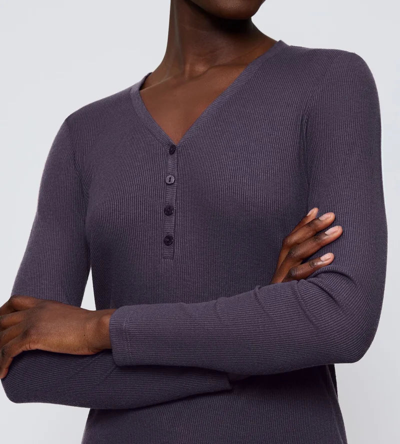 Triumph - Mix And Match Long Sleeved Top Soft Ink Grey