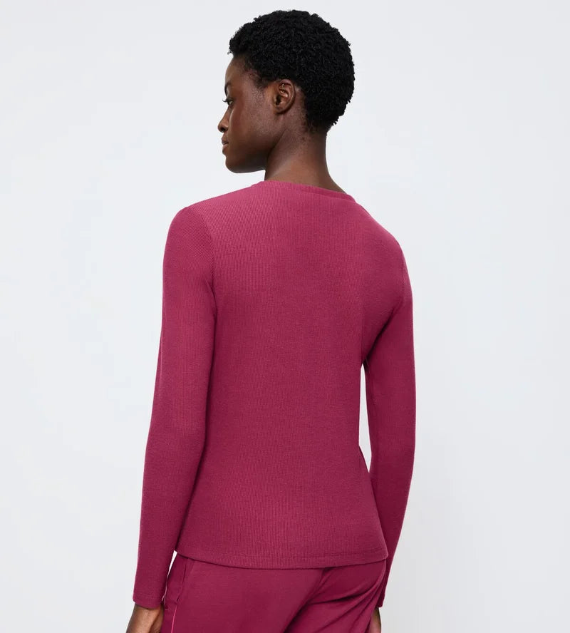 Triumph - Mix And Match Long Sleeved Top Soft Sweet Marsala