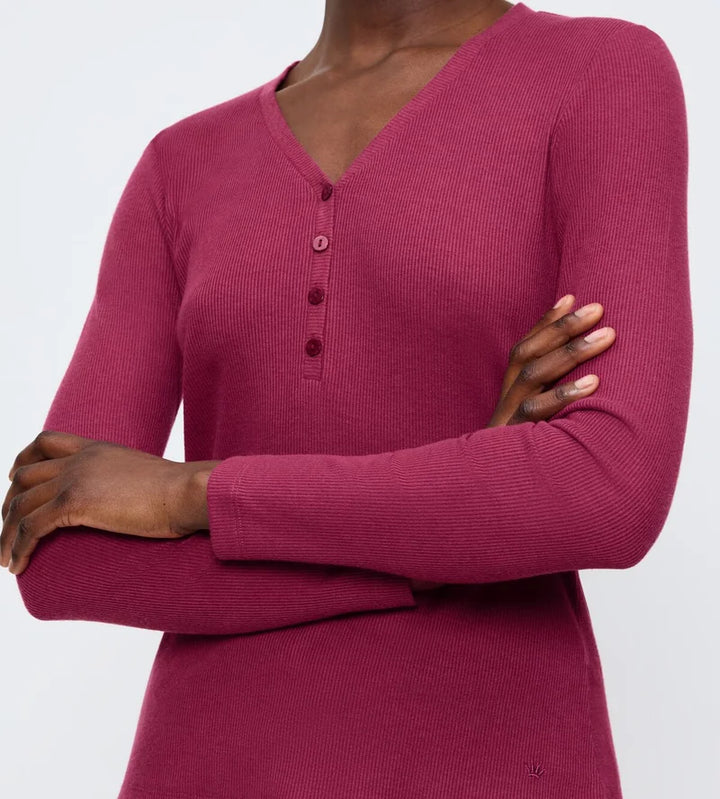 Triumph - Mix And Match Long Sleeved Top Soft Sweet Marsala