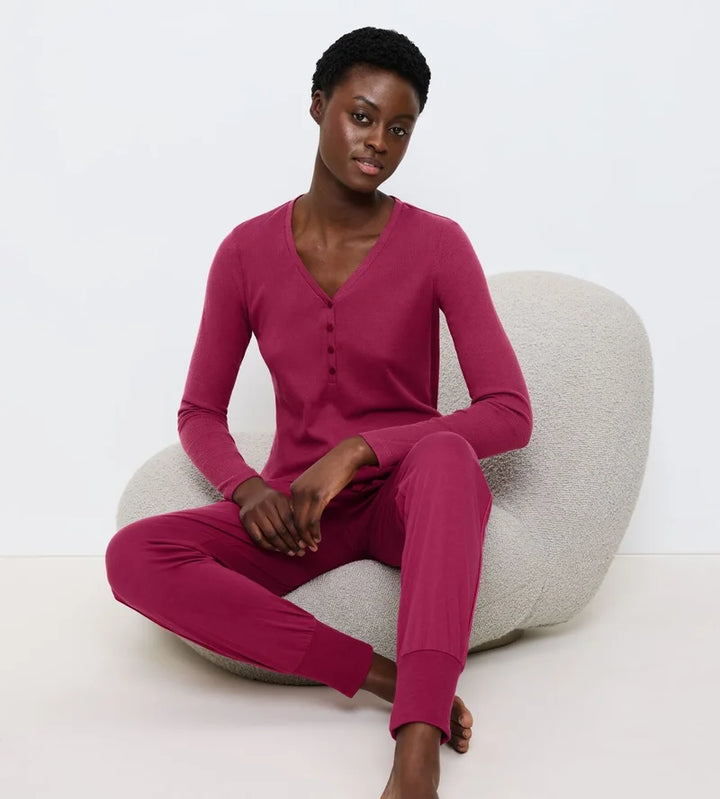 Triumph - Mix And Match Long Sleeved Top Soft Sweet Marsala