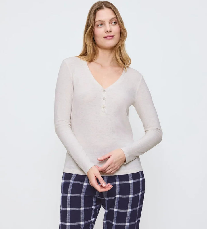 Triumph - Mix And Match Long Sleeved Top Soft Light Grey Melange