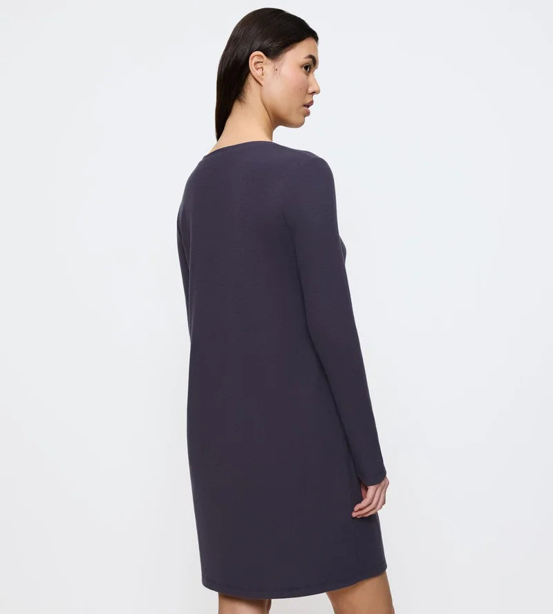 Triumph - Mix And Match Long Sleeved Nightdress Soft Ink Grey
