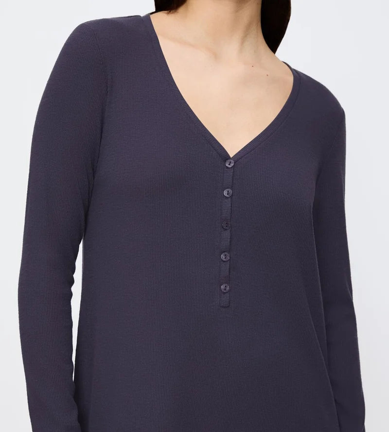 Triumph - Mix And Match Long Sleeved Nightdress Soft Ink Grey