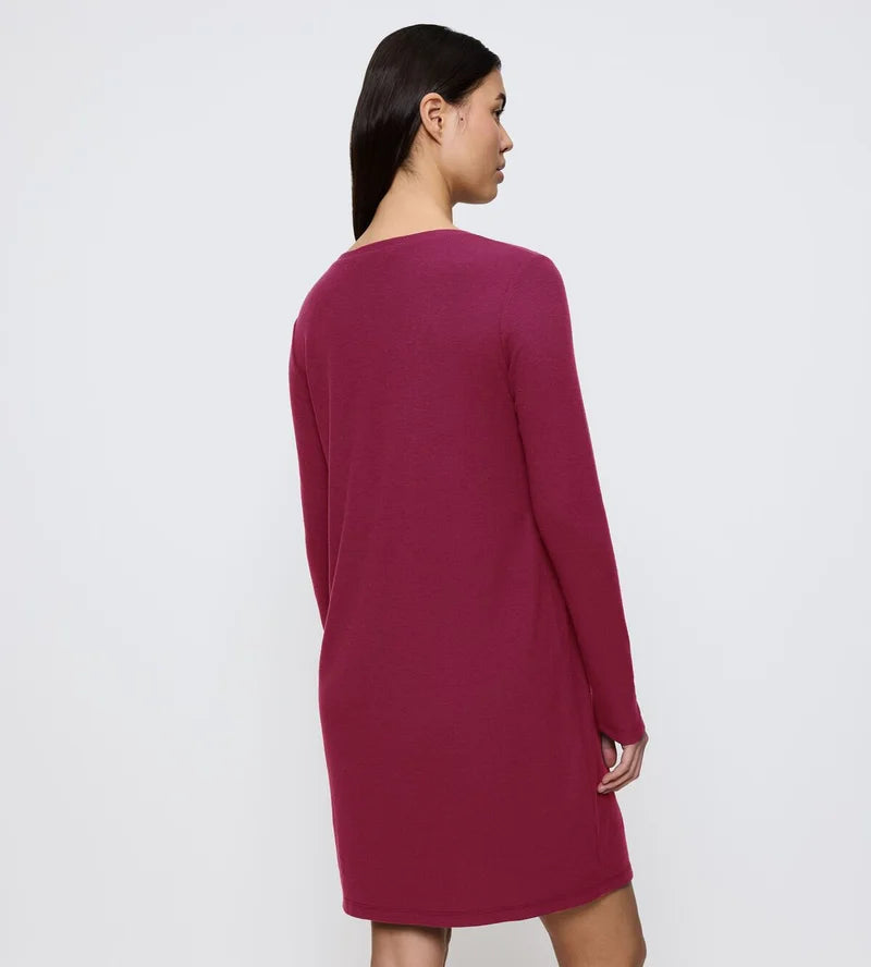 Triumph - Mix And Match Long Sleeved Nightdress Soft Sweet Marsala