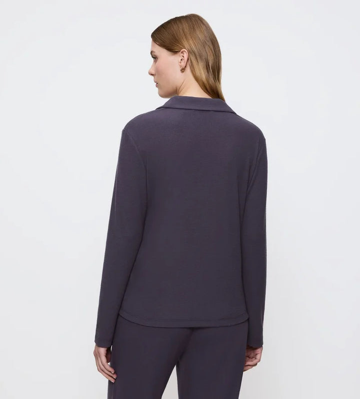 Triumph - Mix And Match Long Sleeved Boyfriend Top Soft Ink Grey