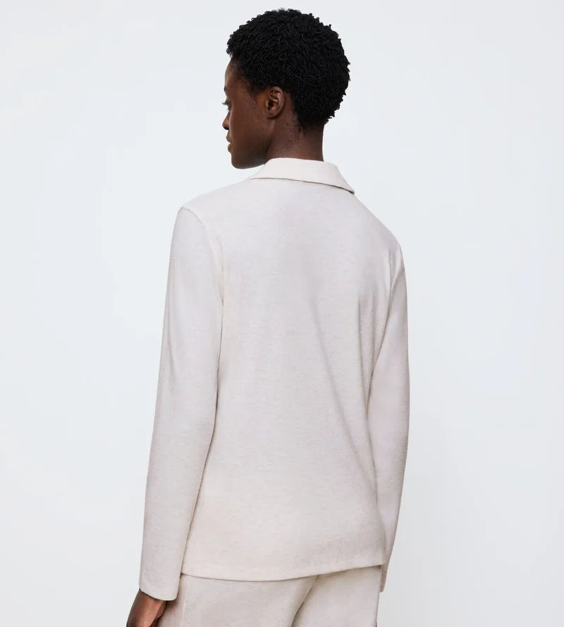 Triumph - Mix And Match Long Sleeved Boyfriend Top Soft Light Grey Melange