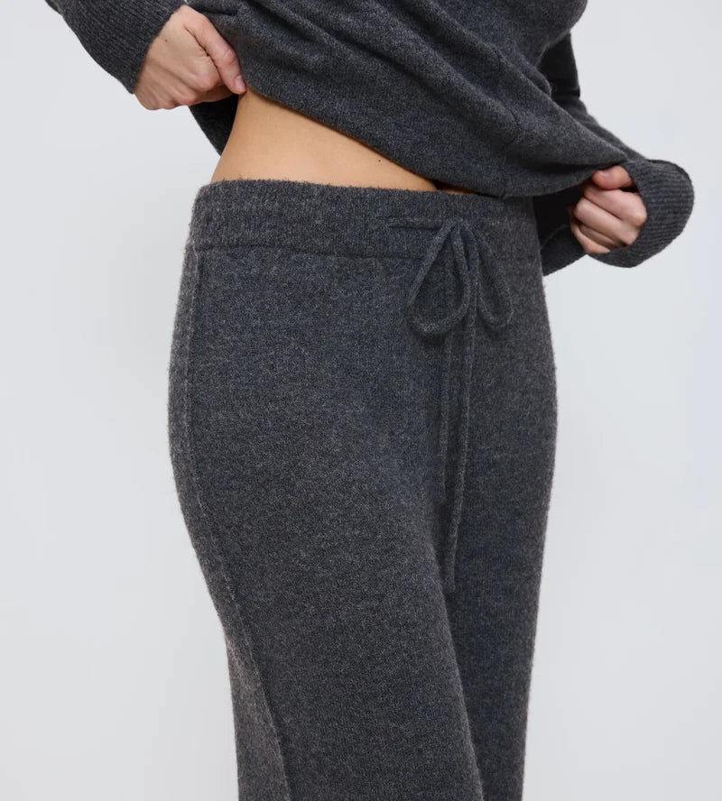 Triumph - Amourette Cozy Trousers Dark Grey Melange