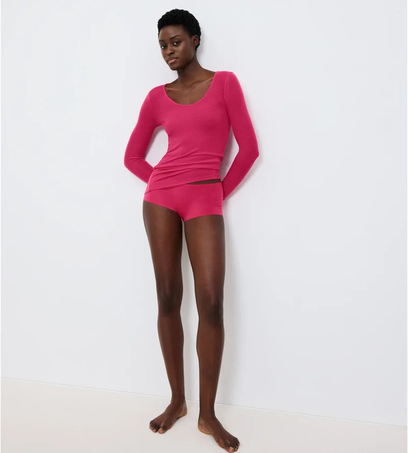 Triumph - Beauty Layers Scoop Neck Top Flashy Pink