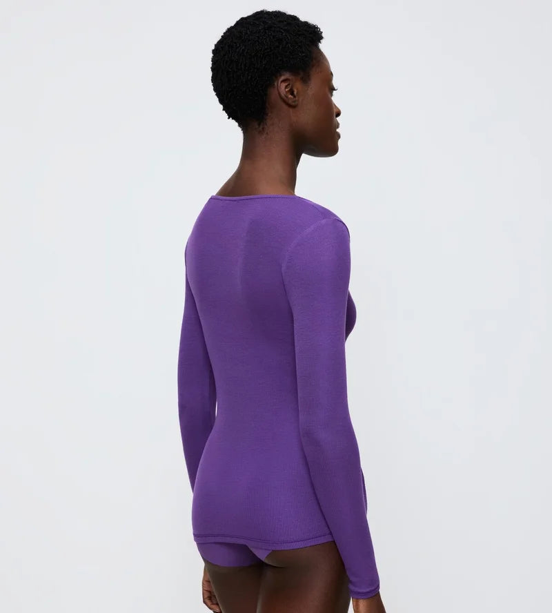 Triumph - Beauty Layers Scoop Neck Top Purple Haze