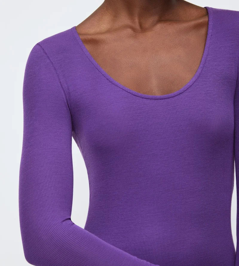 Triumph - Beauty Layers Scoop Neck Top Purple Haze