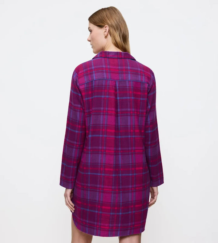 Triumph - Boyfriend Nightdress Red Combination