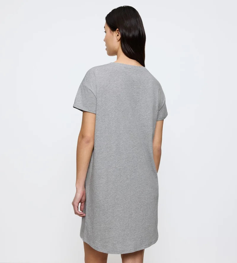 Triumph - Nightdresses Crew Neck Nighty Dark Grey Melange