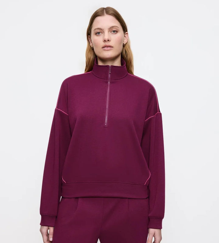 Triumph - Mywear Lounge Sweater Dark Wine