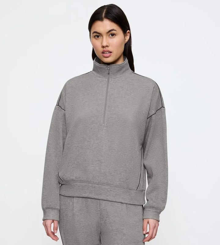 Triumph - Mywear Lounge Sweater Medium Grey Melange