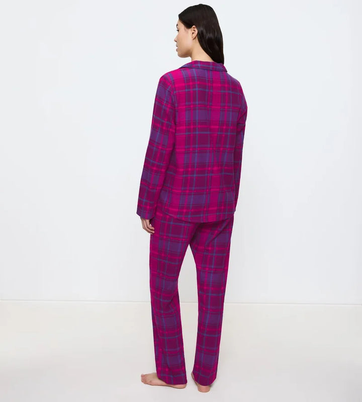 Triumph - Boyfriend Pyjama Set Red Combination