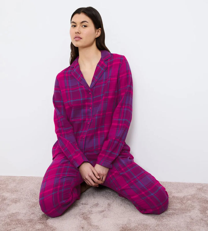 Triumph - Boyfriend Pyjama Set Red Combination