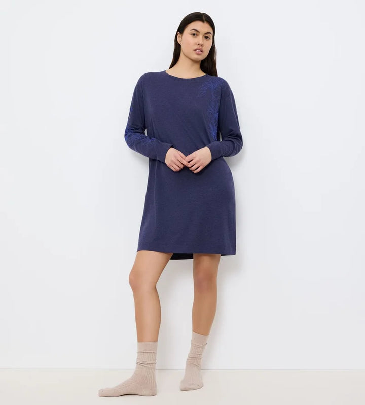 Triumph - Endless Comfort Long Sleeved Nighty Blue