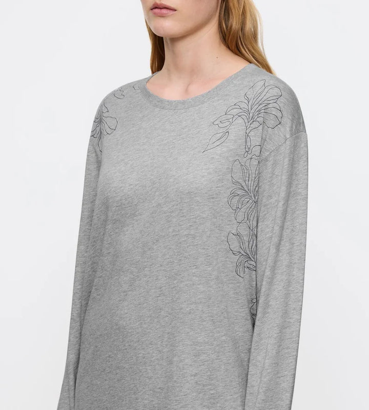 Triumph - Endless Comfort Pyjama Set Dark Grey Melange