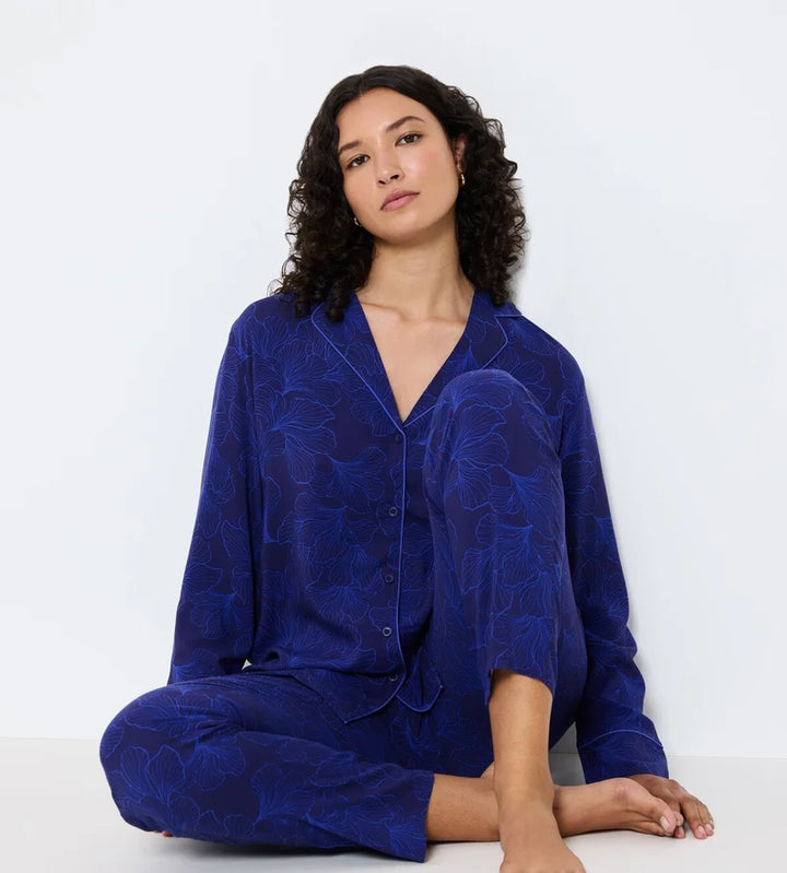 Triumph - Boyfriend Pyjama Set Blue