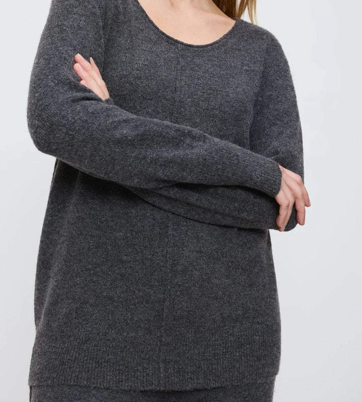 Triumph - Amourette Cozy Top Dark Grey Melange