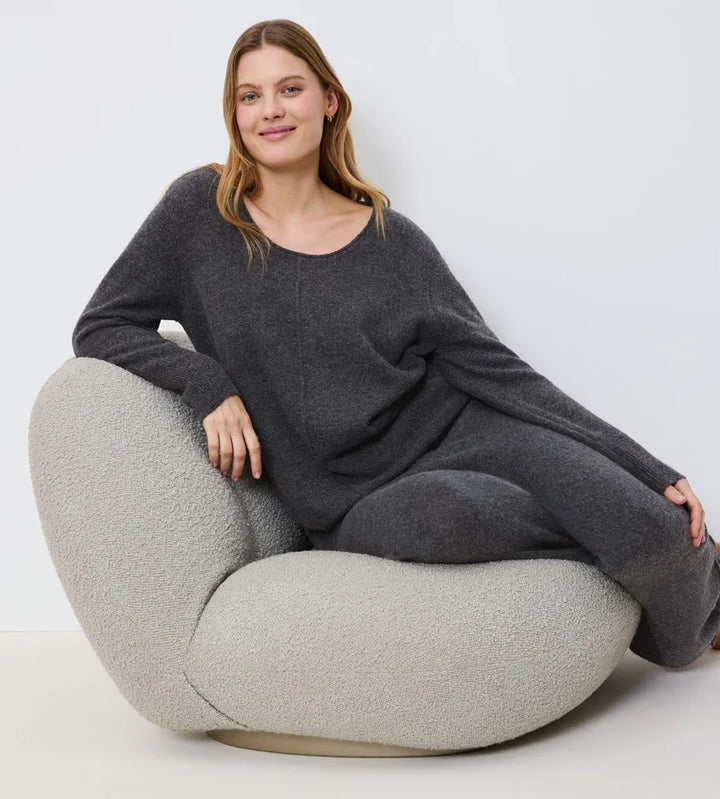 Triumph - Amourette Cozy Top Dark Grey Melange