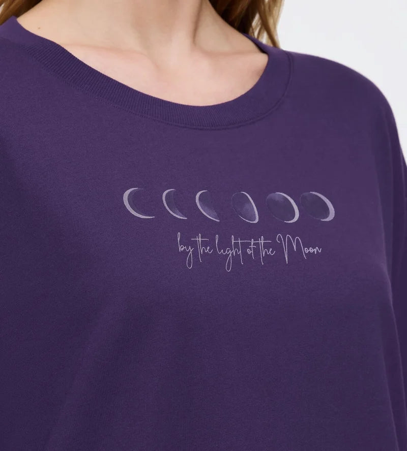 Triumph - Nightdresses Crew Neck Nighty Royal Purple