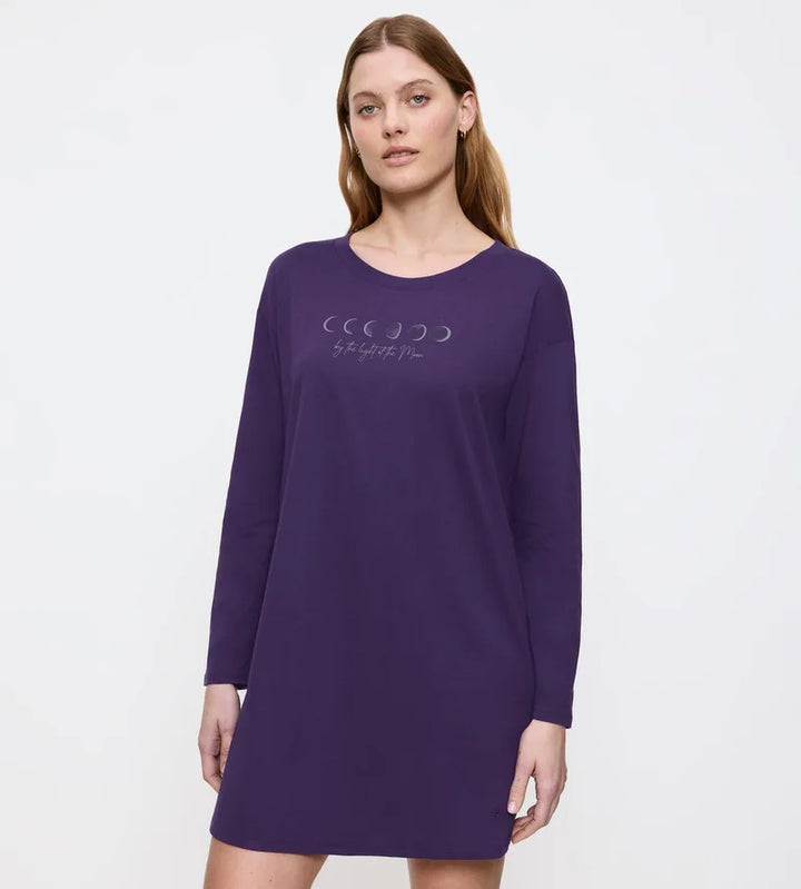 Triumph - Nightdresses Crew Neck Nighty Royal Purple