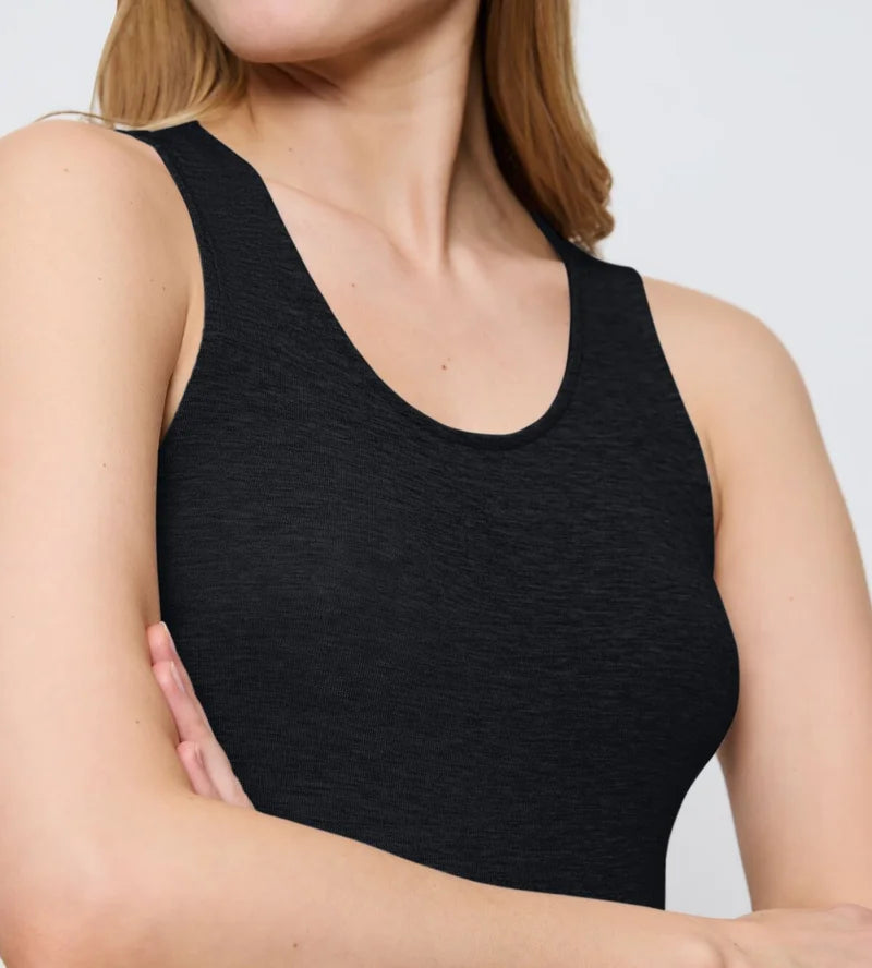 Triumph - Beauty Layers Sleeveless Top Wool Black