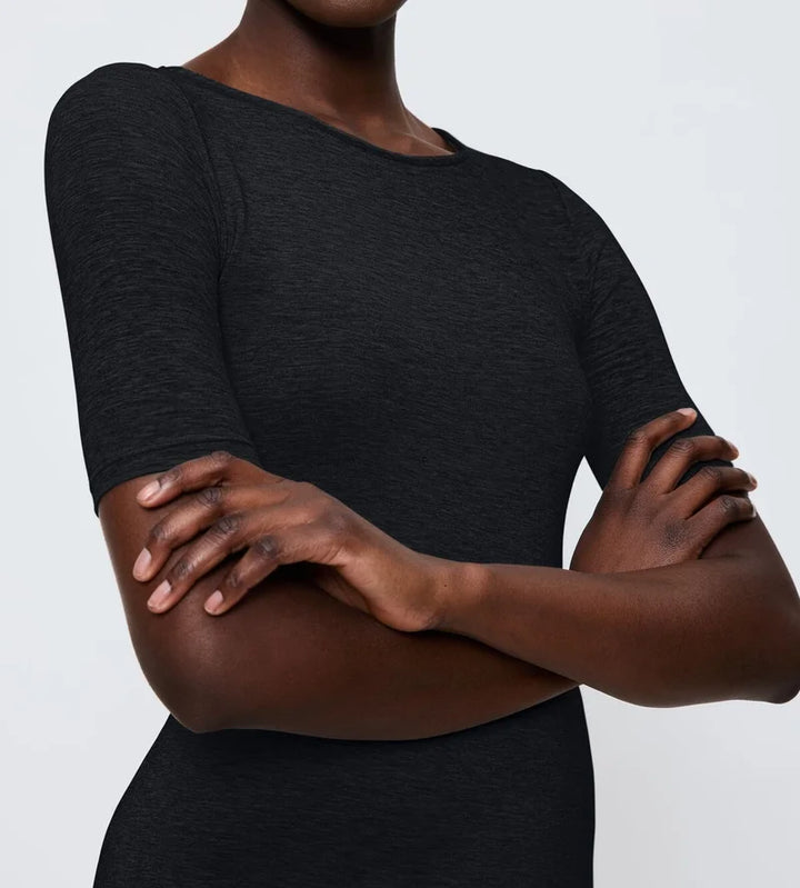 Triumph - Beauty Layers Short Sleeved Top Wool Black