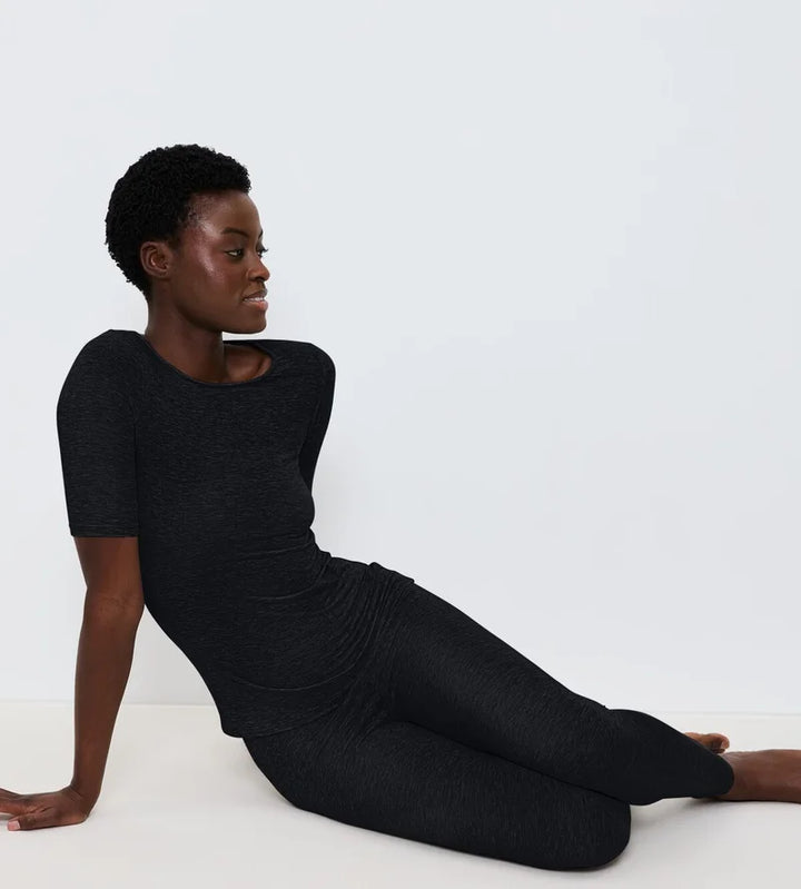 Triumph - Beauty Layers Short Sleeved Top Wool Black